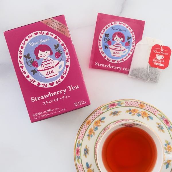 デイリーシリーズ20p｜ストロベリーティー（ガールズティー） | カレル