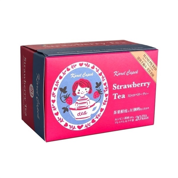 デイリーシリーズ20p｜ストロベリーティー（ガールズティー