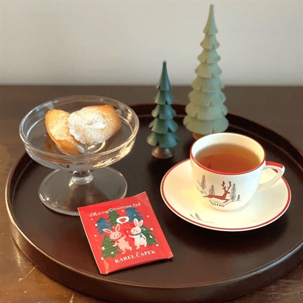 カレルチャペック紅茶　ホリーミルクティー・メリークリスマスティー・ダージリン 童話モチーフのイラスト入り！毎年大人気のクリスマス紅茶
