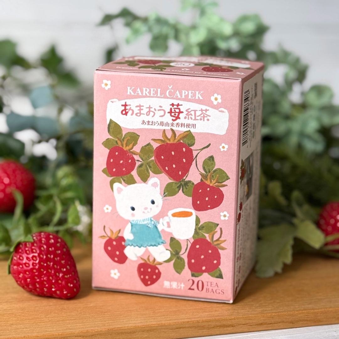 紅茶　愛莉65個 デイリーシリーズ20p｜あまおう苺紅茶 | カレルチャペック紅茶店 公式