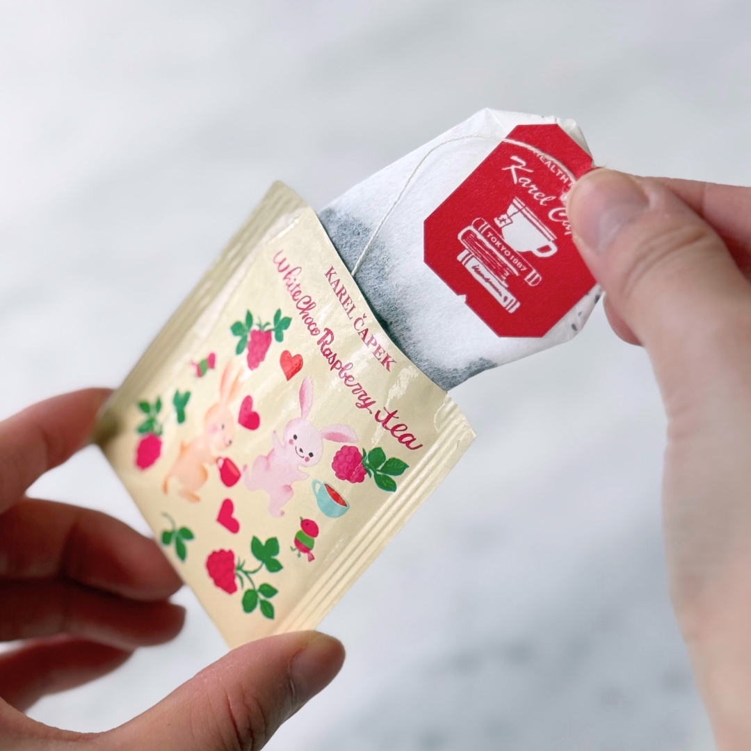 デイリーシリーズ20p｜ホワイトチョコラズベリーティー | カレル