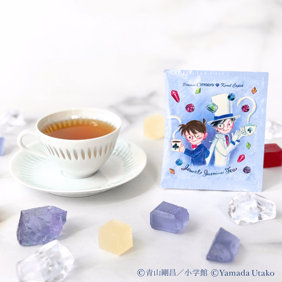 NATURE チェビン CHAEBIN ペンミ 国別 15ヵ国 セット トレカ ティーバッグ5p｜宝石ジャスミン紅茶|名探偵コナン×カレルチャペック