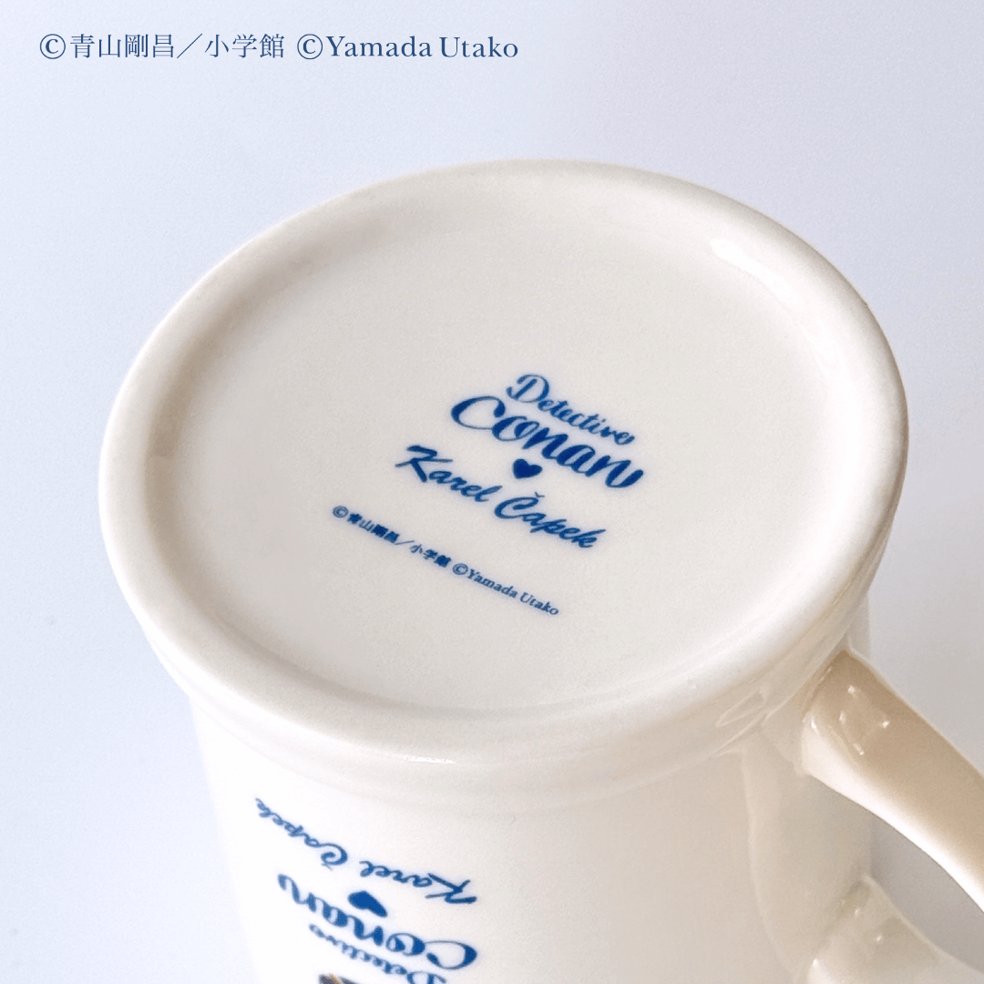 ティーマグ（蘭のレモンパイティー柄）|名探偵コナン×カレルチャペック