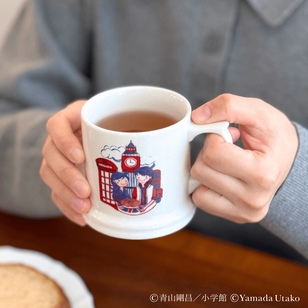 ティーマグ（蘭のレモンパイティー柄）|名探偵コナン×カレルチャペック
