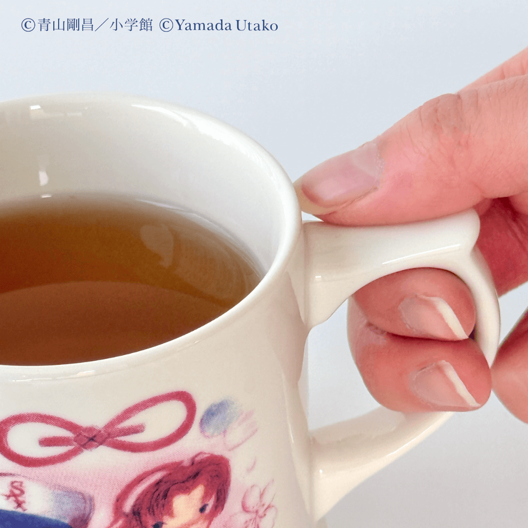 ティーマグ（恋のラッキーチャームティー柄）|名探偵コナン×カレル