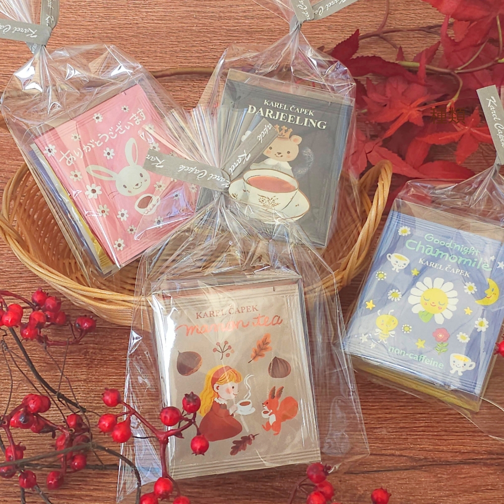 選べる／ティーバッグアソート ラッピング済みプチギフト | カレル