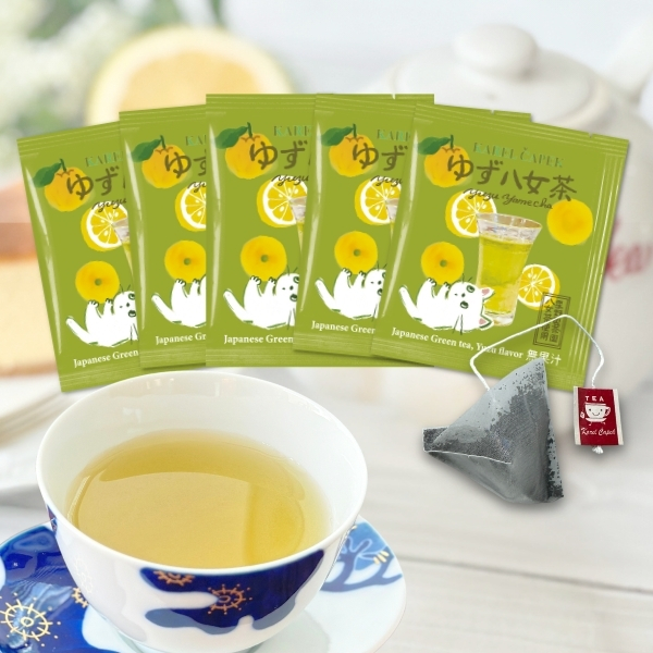 ティーバッグ5p｜水出しゆず八女茶 | カレルチャペック紅茶店