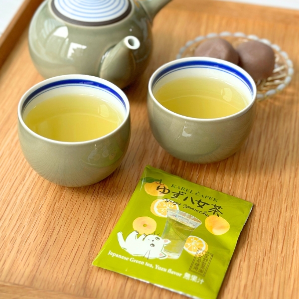 ☆5月特典☆ꕤ*˸*ハチミツ柚出品✻*˸ꕤ ティーバッグ5p｜水出しゆず八女茶 | カレルチャペック紅茶店