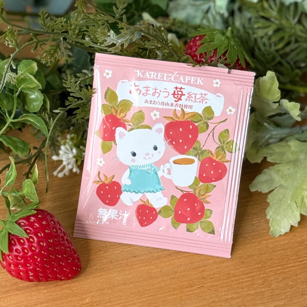 あまおう苺紅茶｜ティーバッグ5p～ | カレルチャペック紅茶店 公式通販