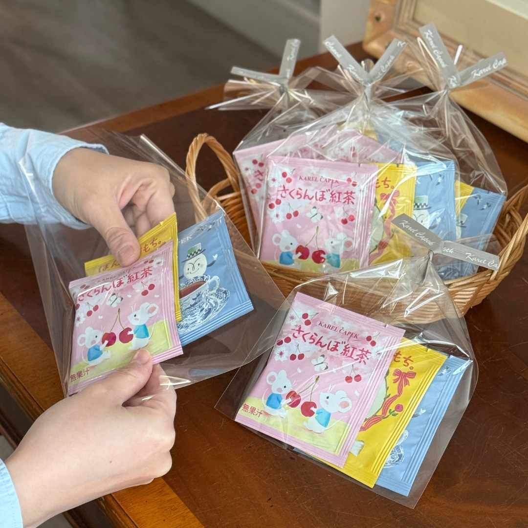 さくらんぼ紅茶｜ティーバッグ5p～ | カレルチャペック紅茶店 公式通販