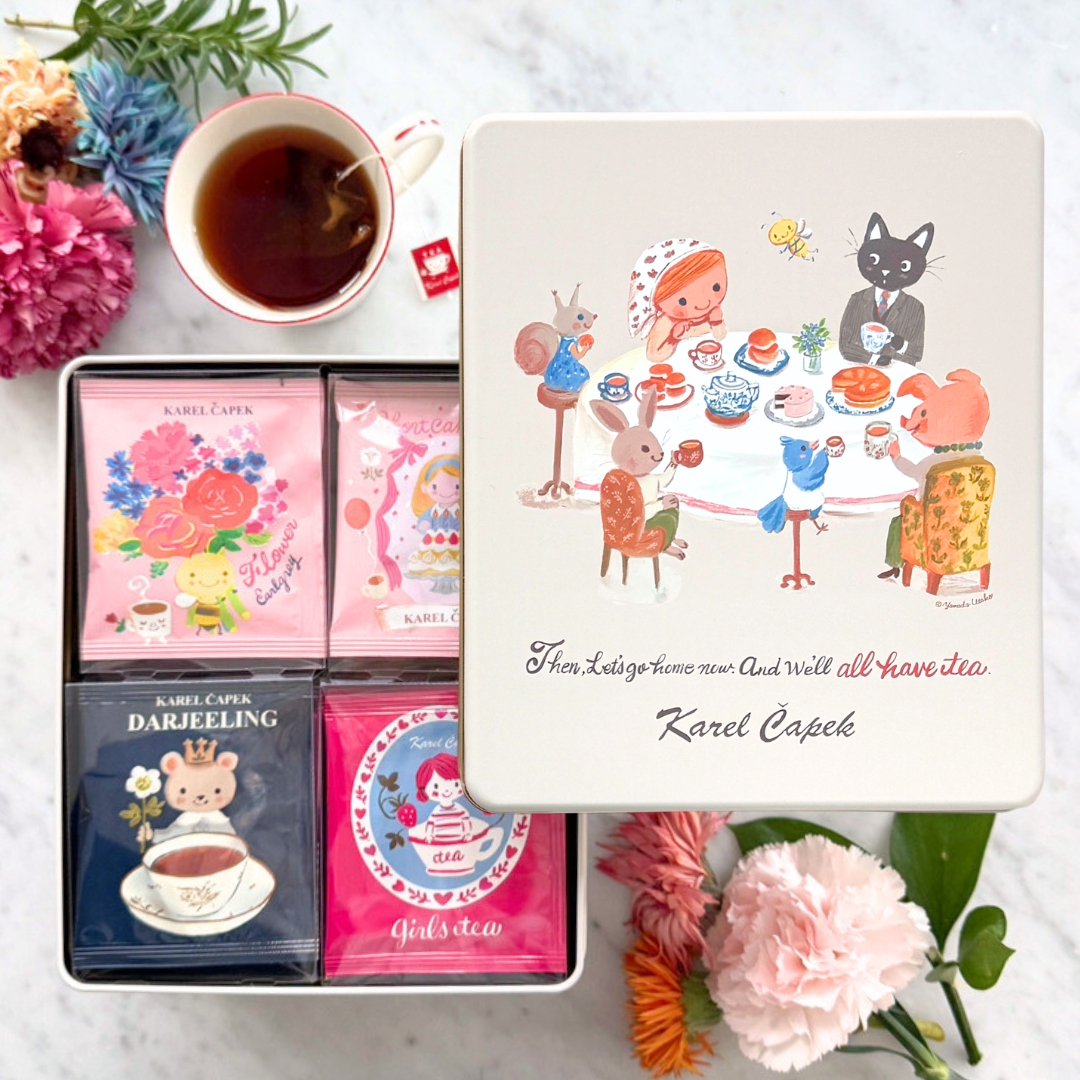 40tea lover缶 | カレルチャペック紅茶店 公式通販サイト