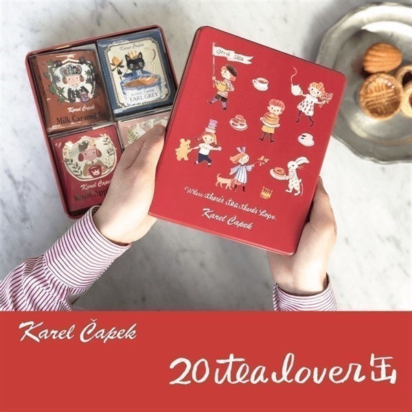 20tea lover缶 | カレルチャペック紅茶店 公式通販サイト