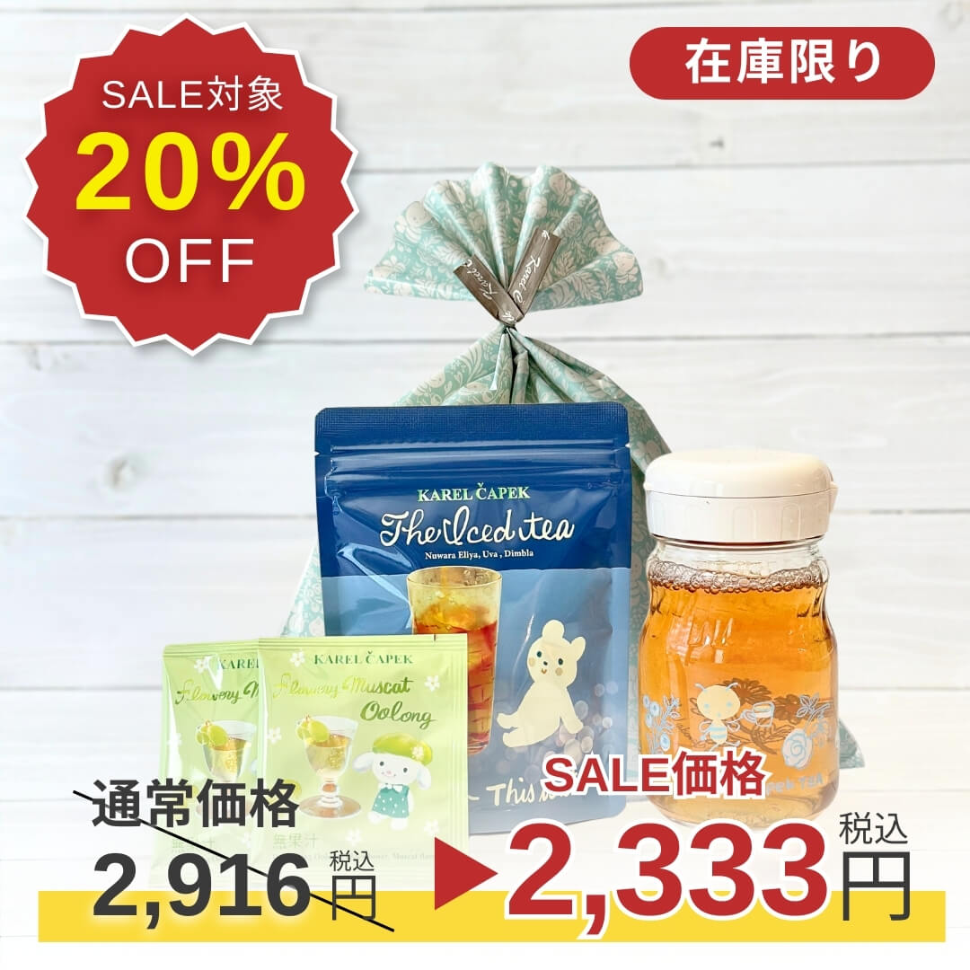 SALE｜1/14 12:00-1/19限定】20%OFF！ 水出し紅茶スターターセット