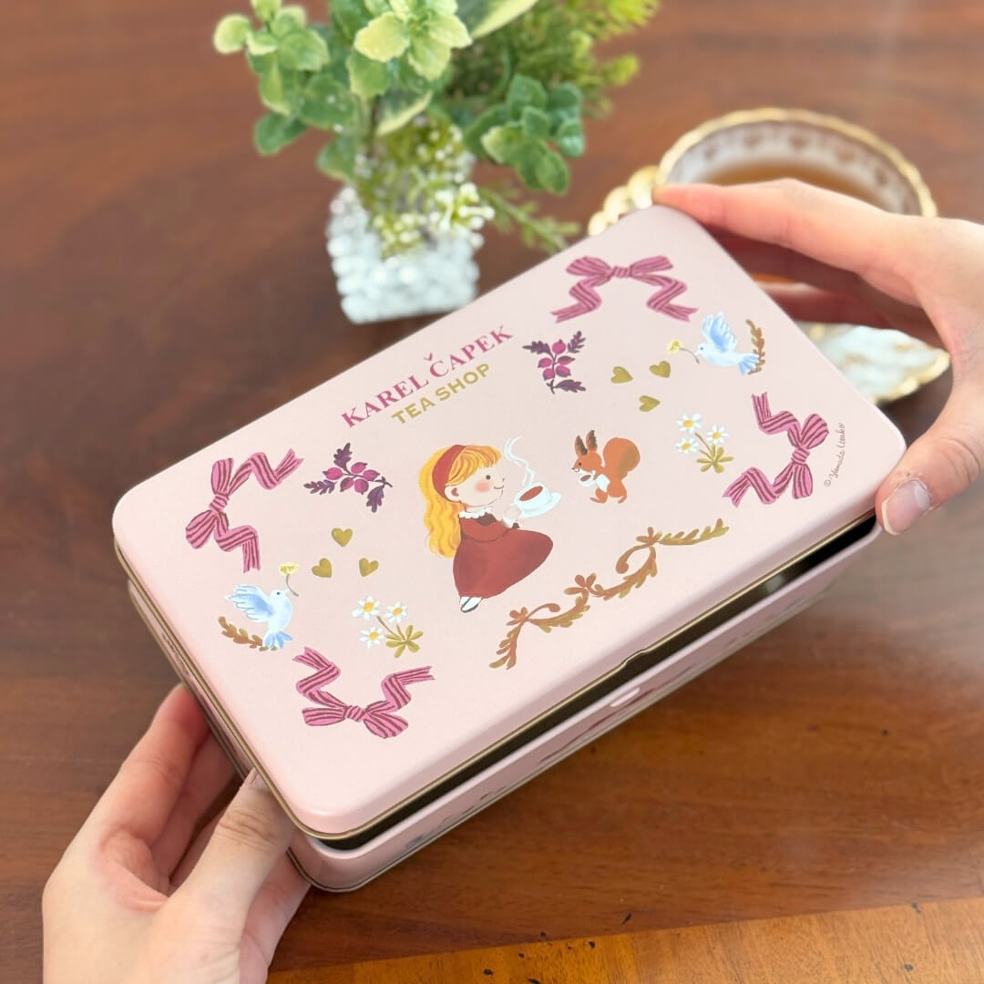 Latte_Dolceページ 10tea lover缶（littel tea time） | カレルチャペック紅茶店