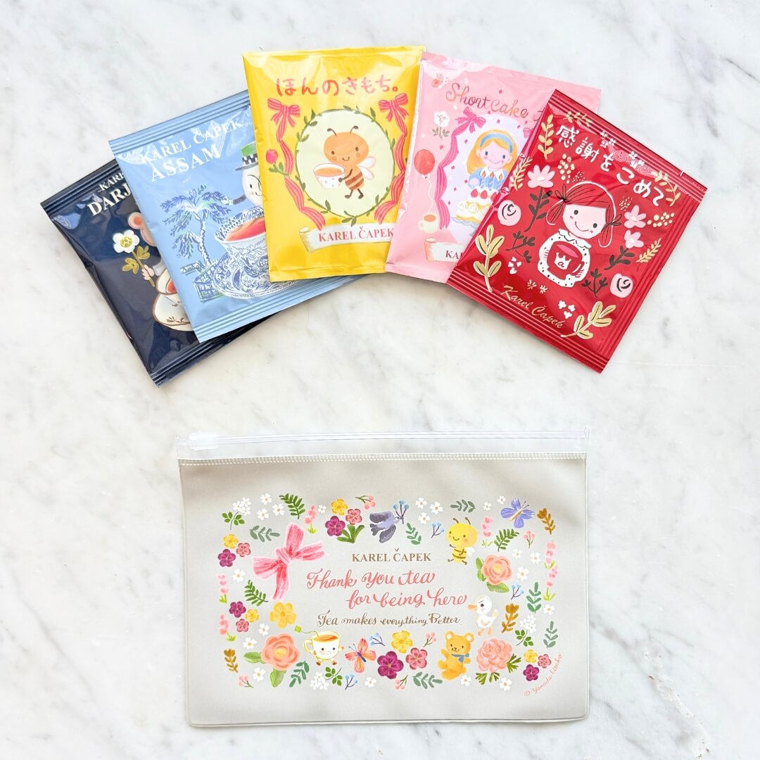 ティーバッグポーチ サンクス | カレルチャペック紅茶店 公式
