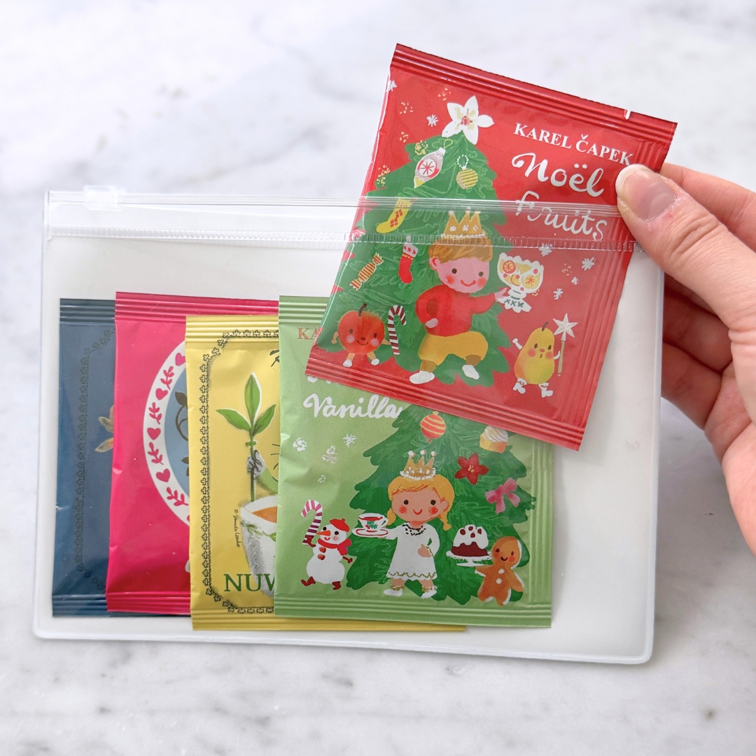 ティーバッグポーチ クリスマスが待ちきれない | カレルチャペック紅茶