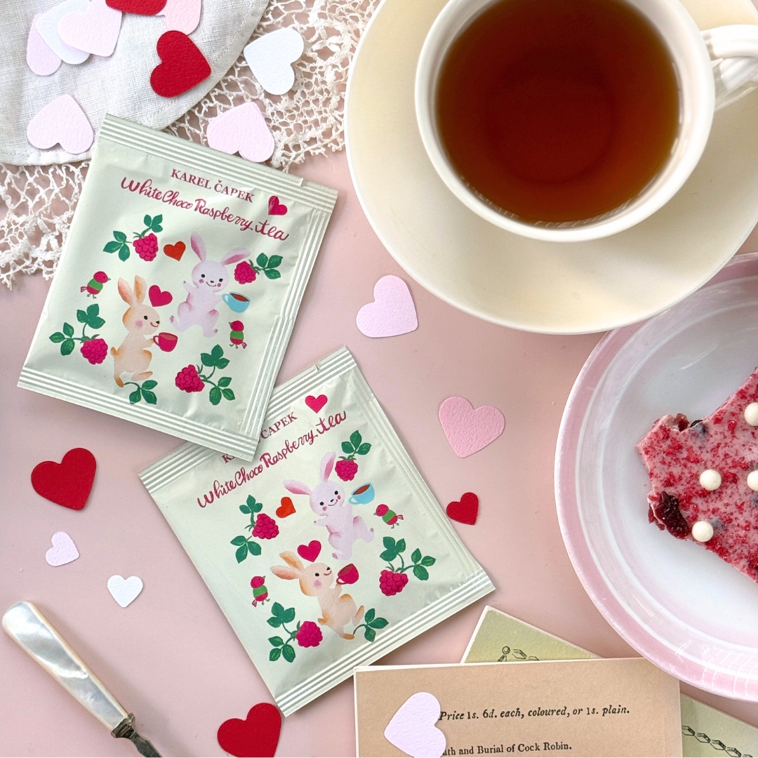 ティーバッグポーチ tea for two spring | カレルチャペック紅茶店