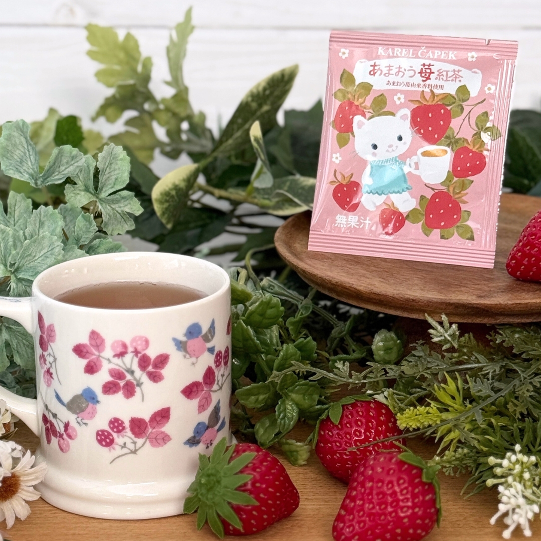 ティーバッグポーチ tea for two spring | カレルチャペック紅茶店
