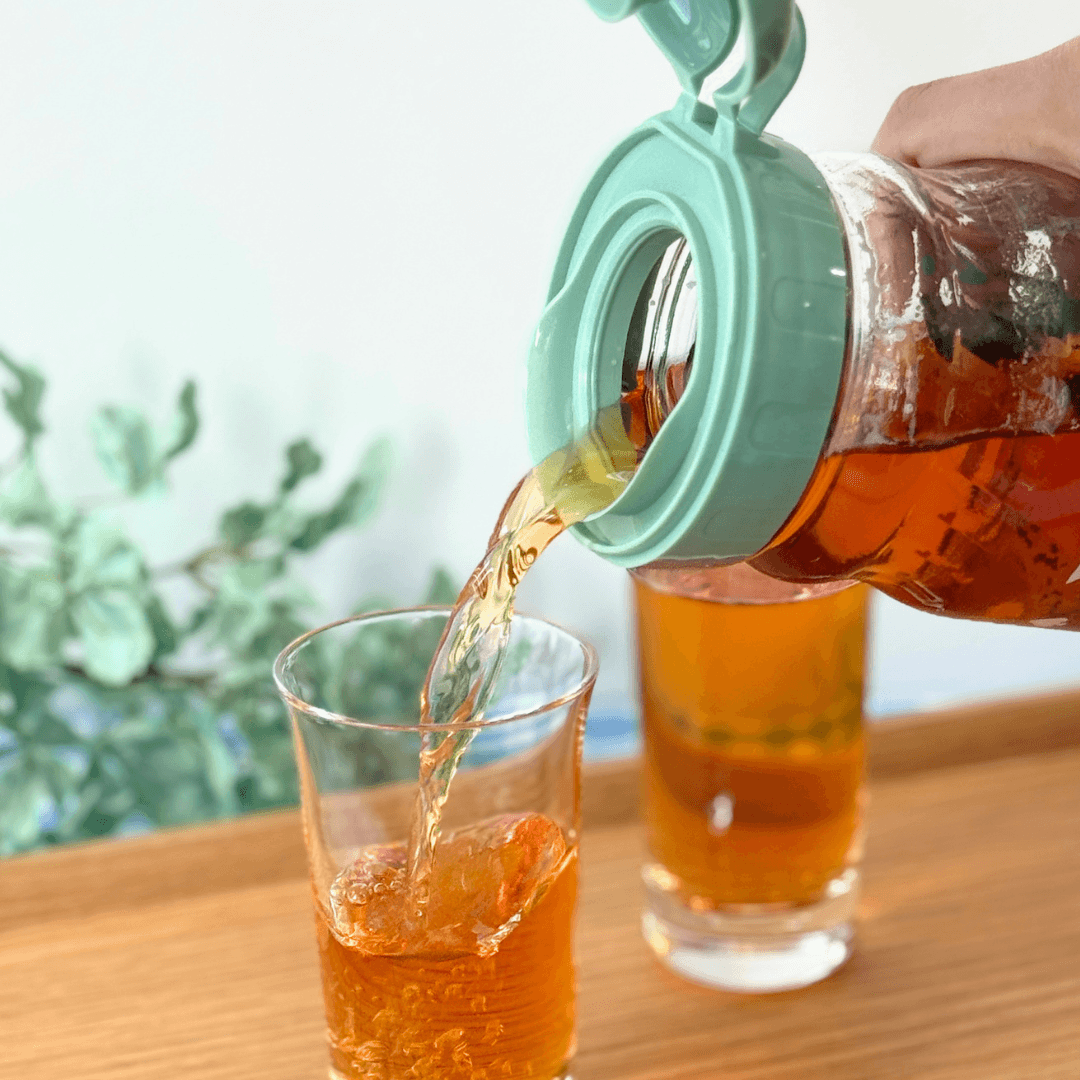 大容量のカップのジュース茶アイス水飲料  ￼￼カップセット 水出しスターターセット｜アイスティー＆ブラッドオレンジ | カレル