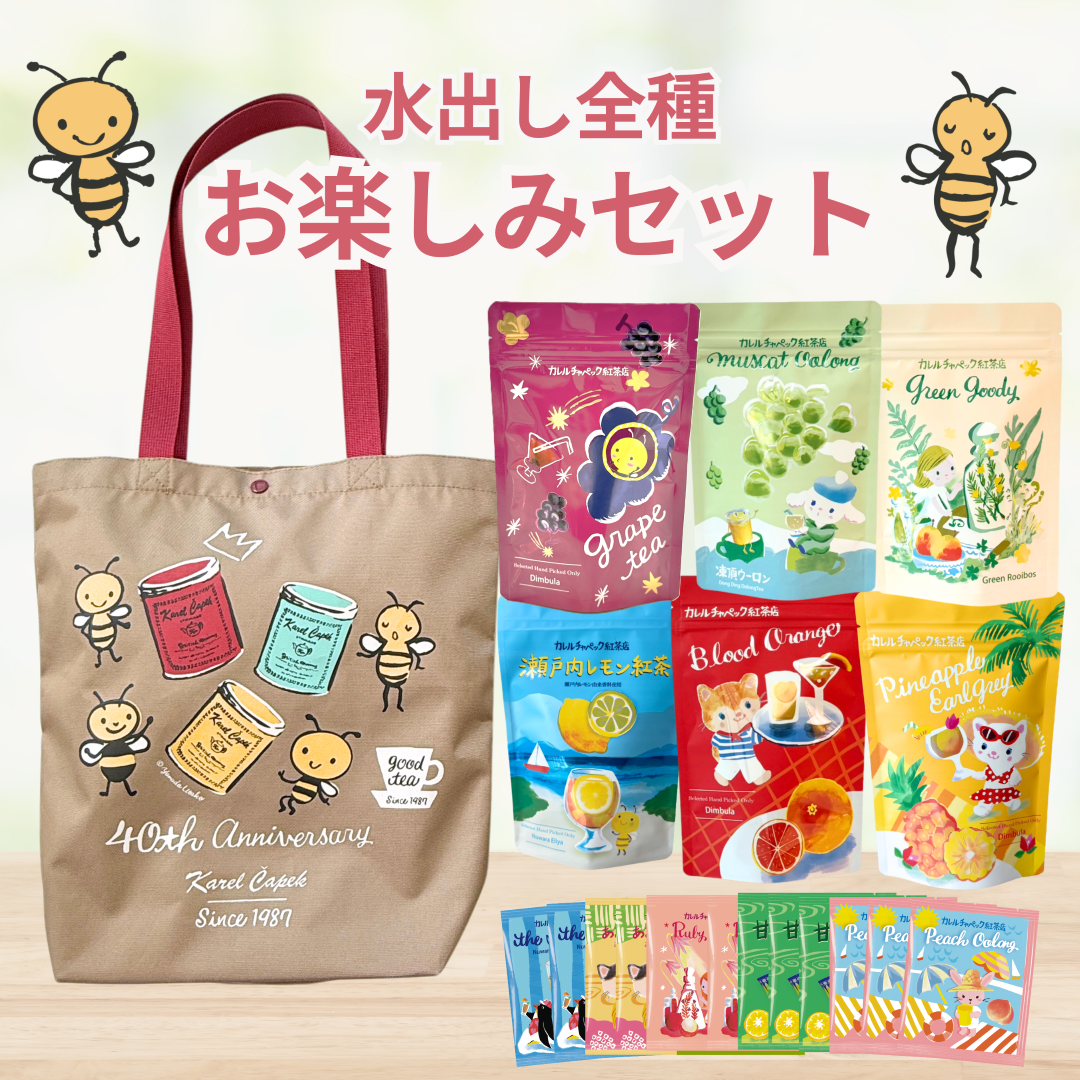 通販サイト限定】水出し全種お楽しみセット | カレルチャペック紅茶店