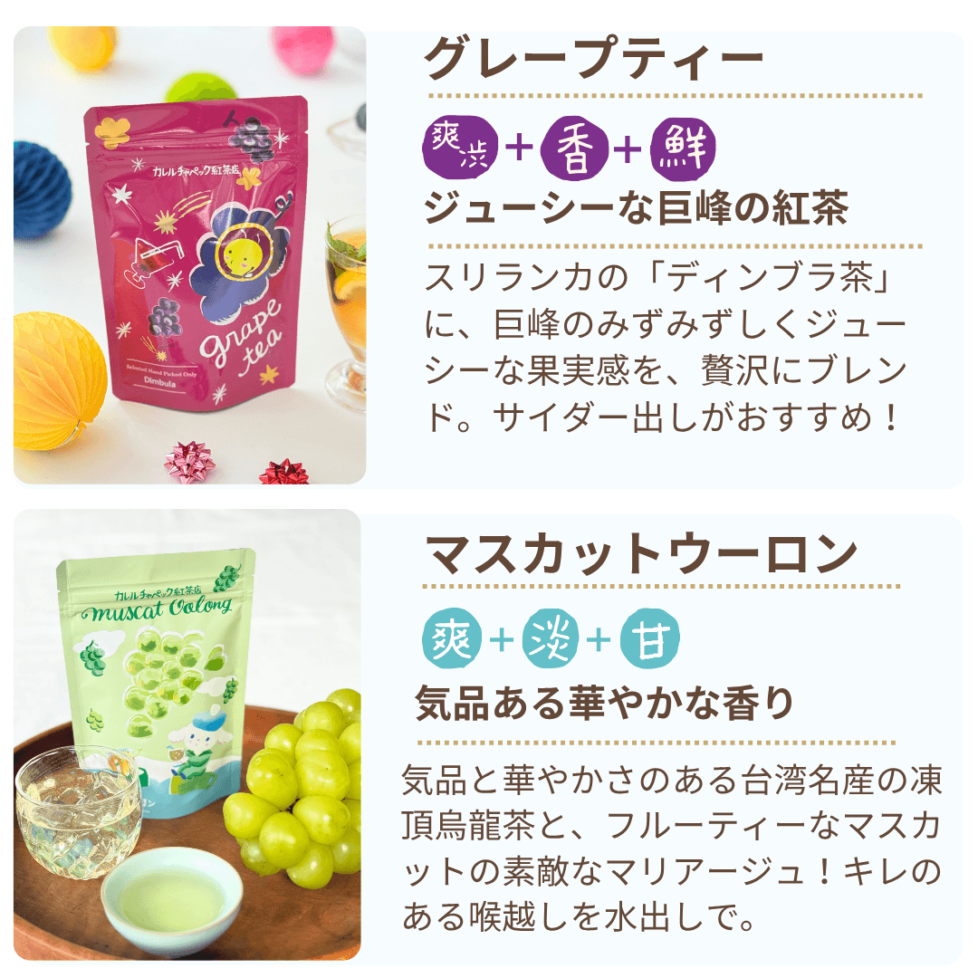 通販サイト限定】水出し全種お楽しみセット | カレルチャペック紅茶店
