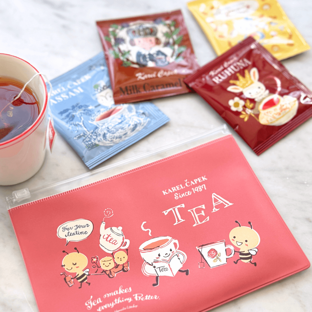 ティーバッグポーチ Time for Tea | カレルチャペック紅茶店 公式通販