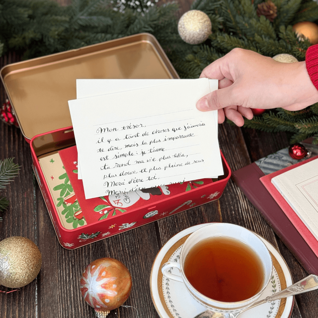 韓国LP 유상봉 Tempest Merry Christmas He6 申重鉉 10tea lover缶（バジーのプレゼント便） | カレルチャペック紅茶店
