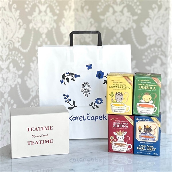 お手提げ袋（紙手提げM） | カレルチャペック紅茶店 公式通販サイト