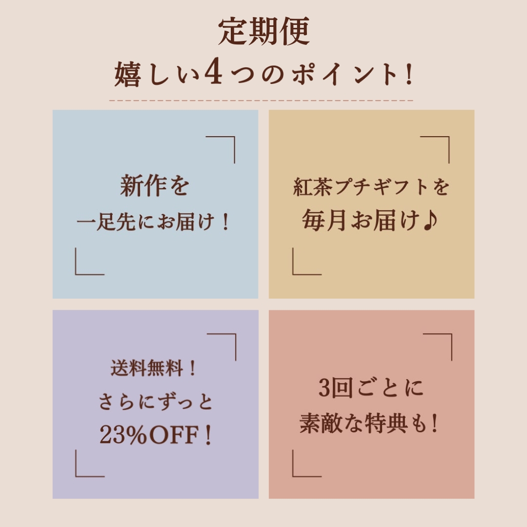 カレル紅茶定期便】バラエティーコース | カレルチャペック紅茶店 公式
